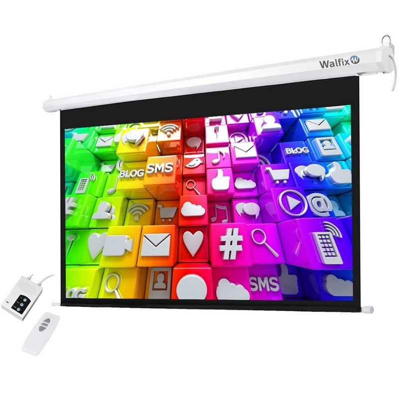 Екран проекційний Walfix TLS-5 моторизований 150" 300х225 см 4:3 (tf2632) - фото 7 Екран проекційний Walfix TLS-5 моторизований 150" 300х225 см 4:3 (tf2632) - фото 7