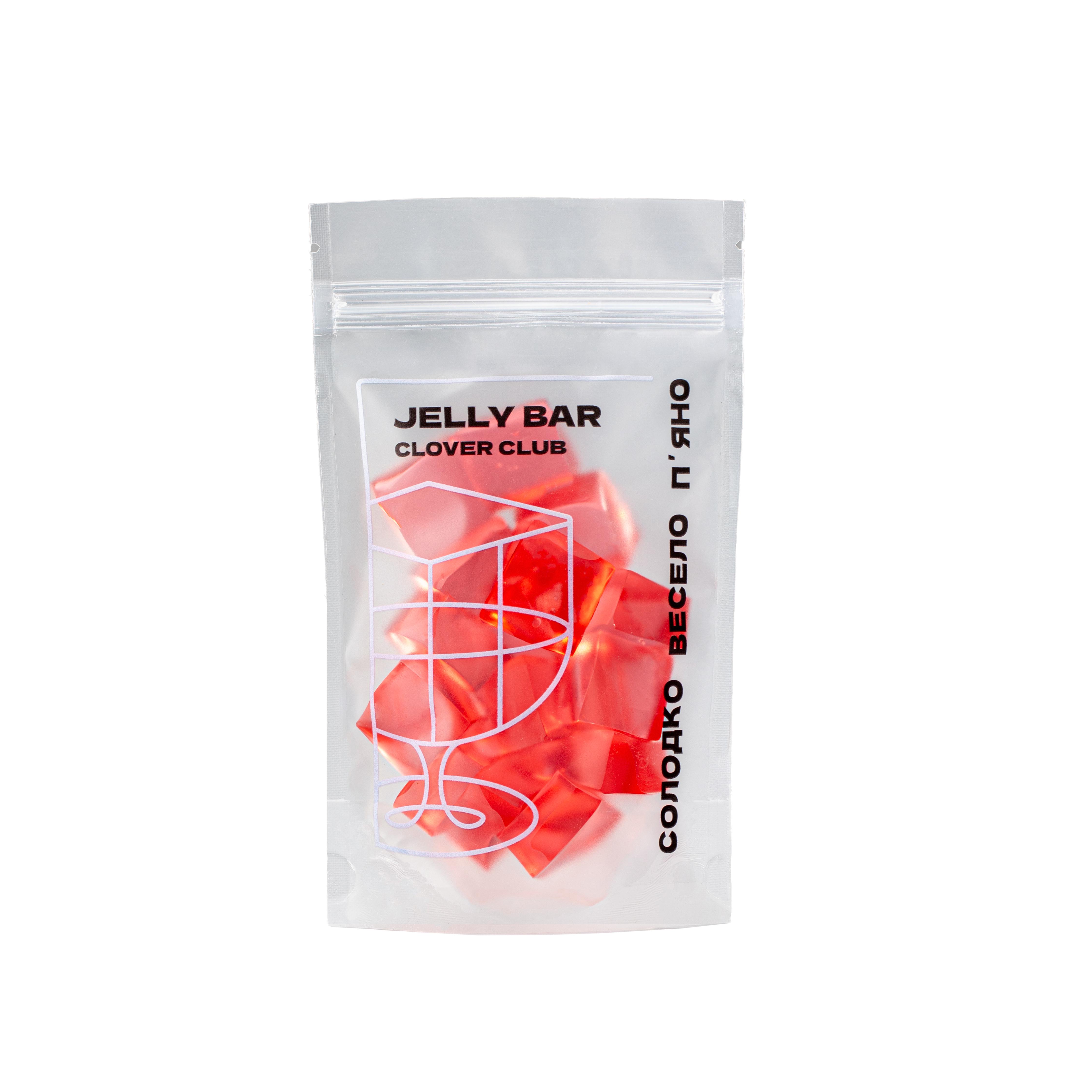 Желейні цукерки Jelly Bar Клавер Клаб 100 г (АП-98)