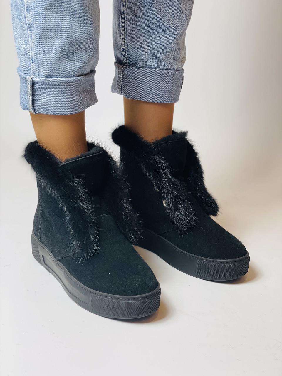 Ботинки женские зимние Evromoda р. 40 25,5 см Черный (2739) - фото 9 Ботинки женские зимние Evromoda р. 40 25,5 см Черный (2739) - фото 9