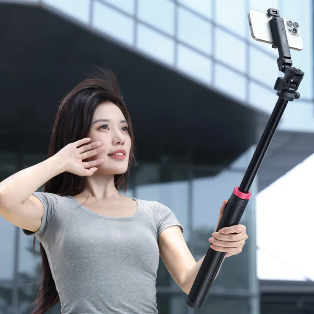 Штатив для телефону Ulanzi Vijim Tripod з Bluetooth-пультом складаний телескопічний 38-185 см Чорний (UV-T077GBB1) - фото 7 Штатив для телефону Ulanzi Vijim Tripod з Bluetooth-пультом складаний телескопічний 38-185 см Чорний (UV-T077GBB1) - фото 7
