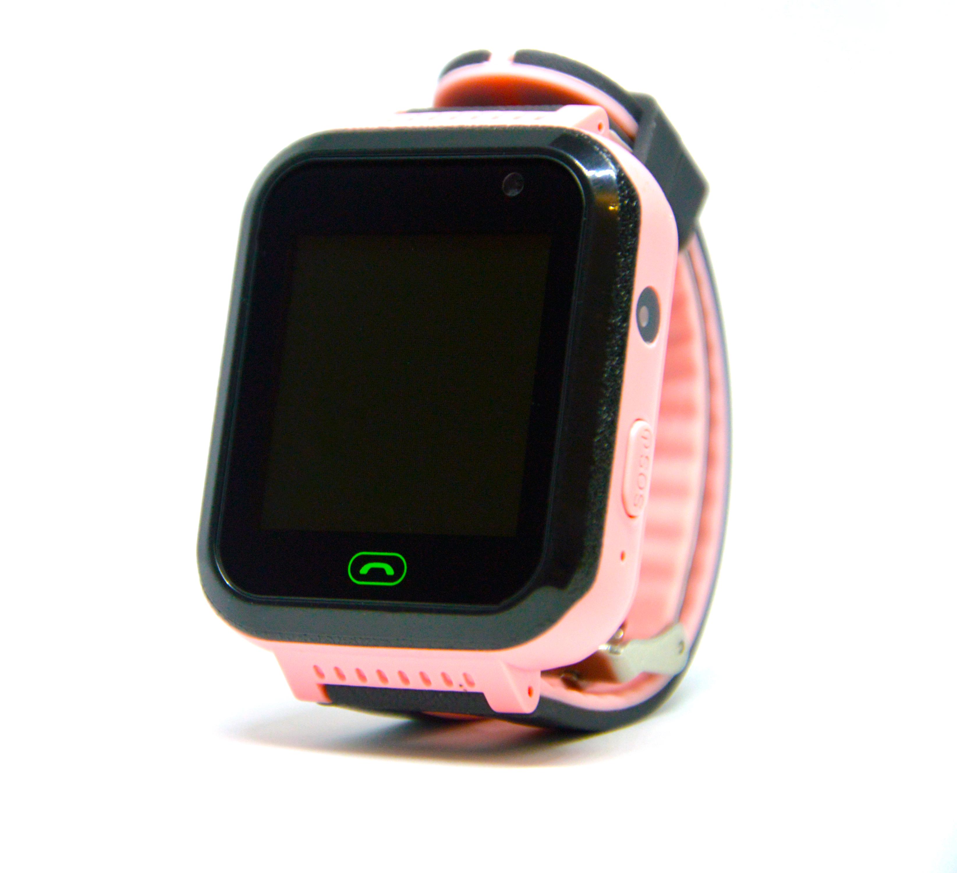 Детские смарт-часы Baby Watch 01KID с GPS/SIM картой/камера/SOS/карта памяти 32 Гб Pink