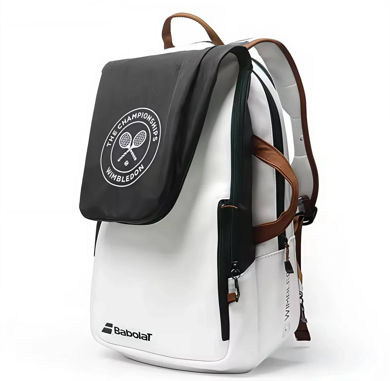 Теннисный рюкзак Babolat Tennis Wimbledon PURE WIM Бело-черный (34649604)