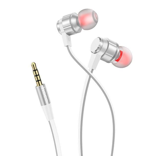 Навушники вакуумні Hoco M85 Silver (00000010897)