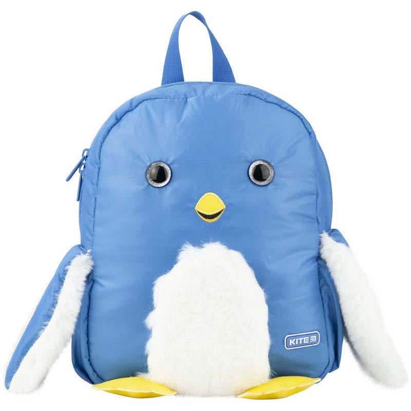 Рюкзак дитячий KITE Kids Penguin 30x24x9 см 6-15 л Блакитний (K20-563XS-2)
