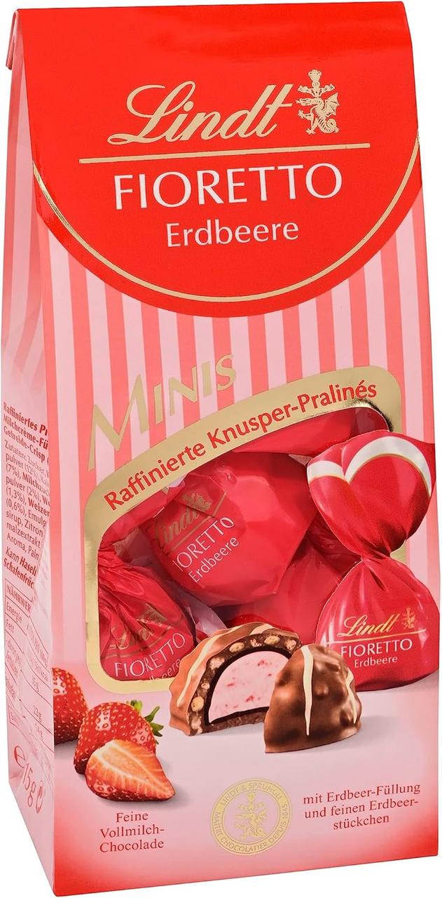 Конфеты шоколадные Lindt Chocolate Fioretto Minis Strawberry 115 г (2579598155) Конфеты шоколадные Lindt Chocolate Fioretto Minis Strawberry 115 г (2579598155)