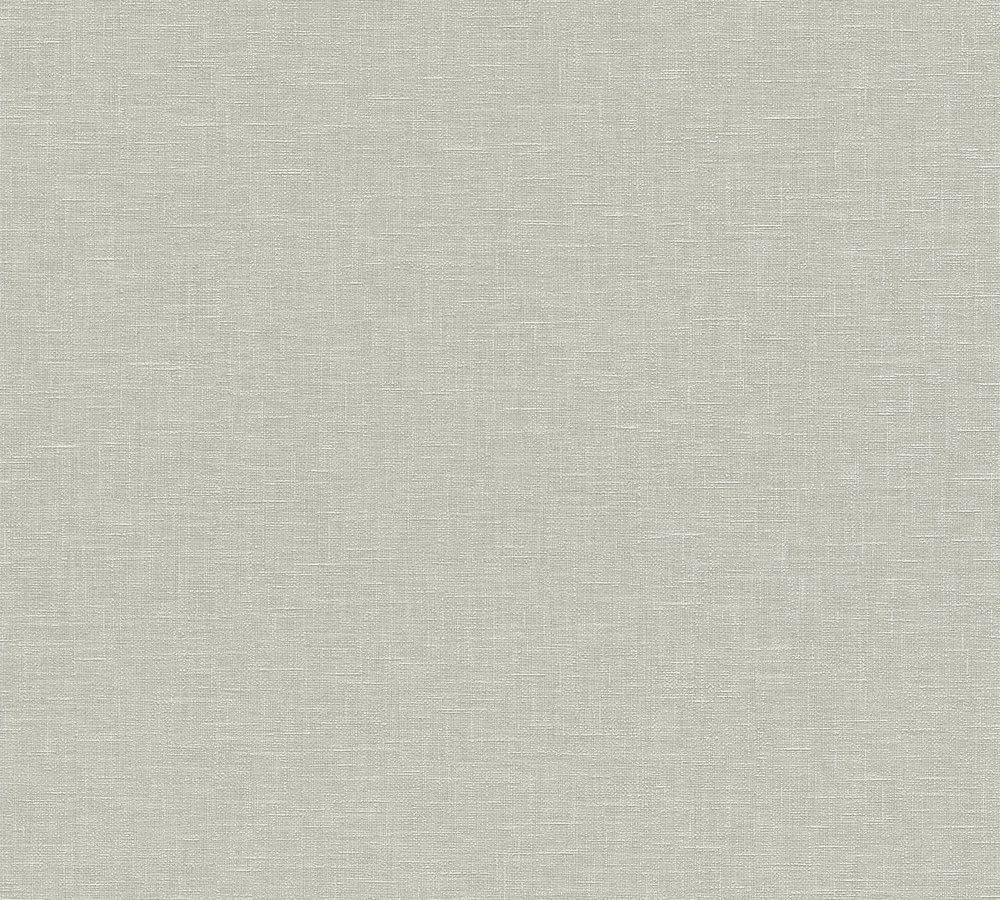 Обои виниловые на флизелиновой основе A.S.Creation Linen Style 36634-6 Бежевый/Серый