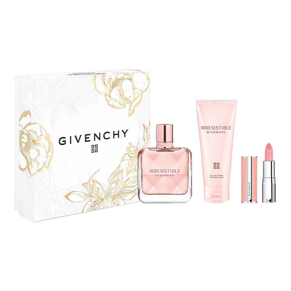 Подарунковий набір для жінок Givenchy Irresistible парфумована вода 50 мл/парфумований лосьйон для тіла 75 мл/бальзам для губ 1,5 г (374744)