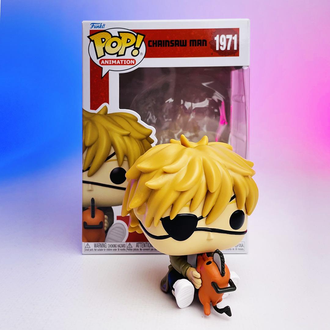 Фігурка Funko POP Chainsaw Man Denji With Pochita (86484)