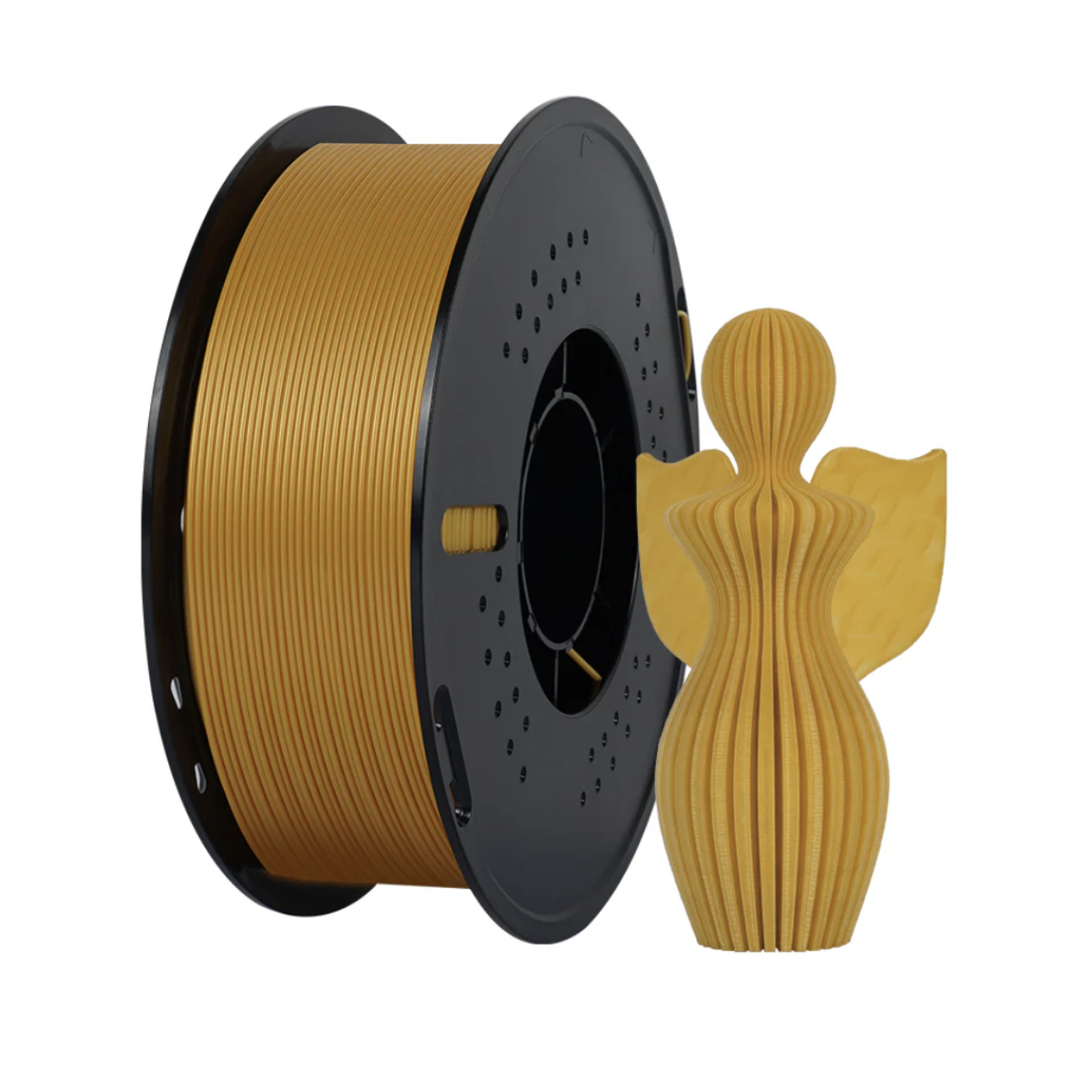 Пластик для 3D-принтера Kingroon PLA+ 1 кг 1,75 мм Золотой (HC111)