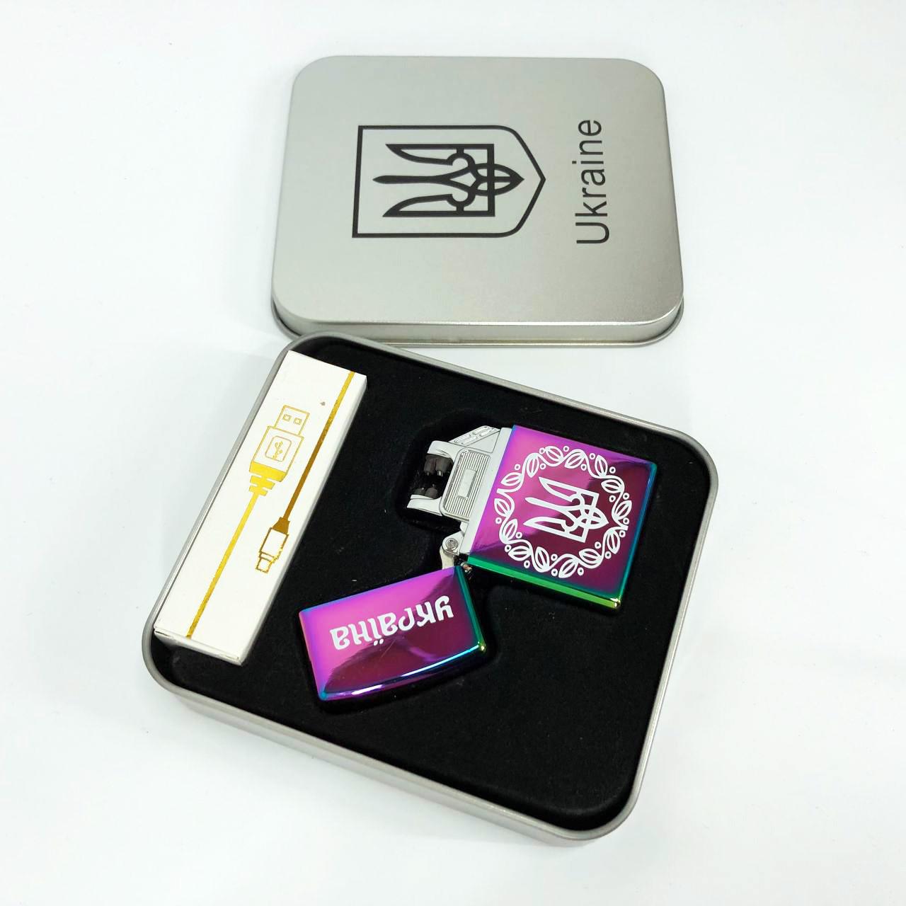 Зажигалка дуговая электроимпульсная зажигалка USB Хамелеон (HL-447) - фото 2 Зажигалка дуговая электроимпульсная зажигалка USB Хамелеон (HL-447) - фото 2