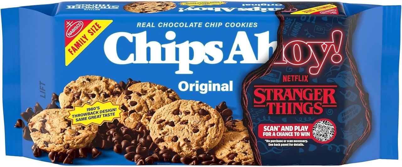 Печиво Chips Ahoy! Stranger Things Original Chocolate Chip Cookies 515 г (2800154835)