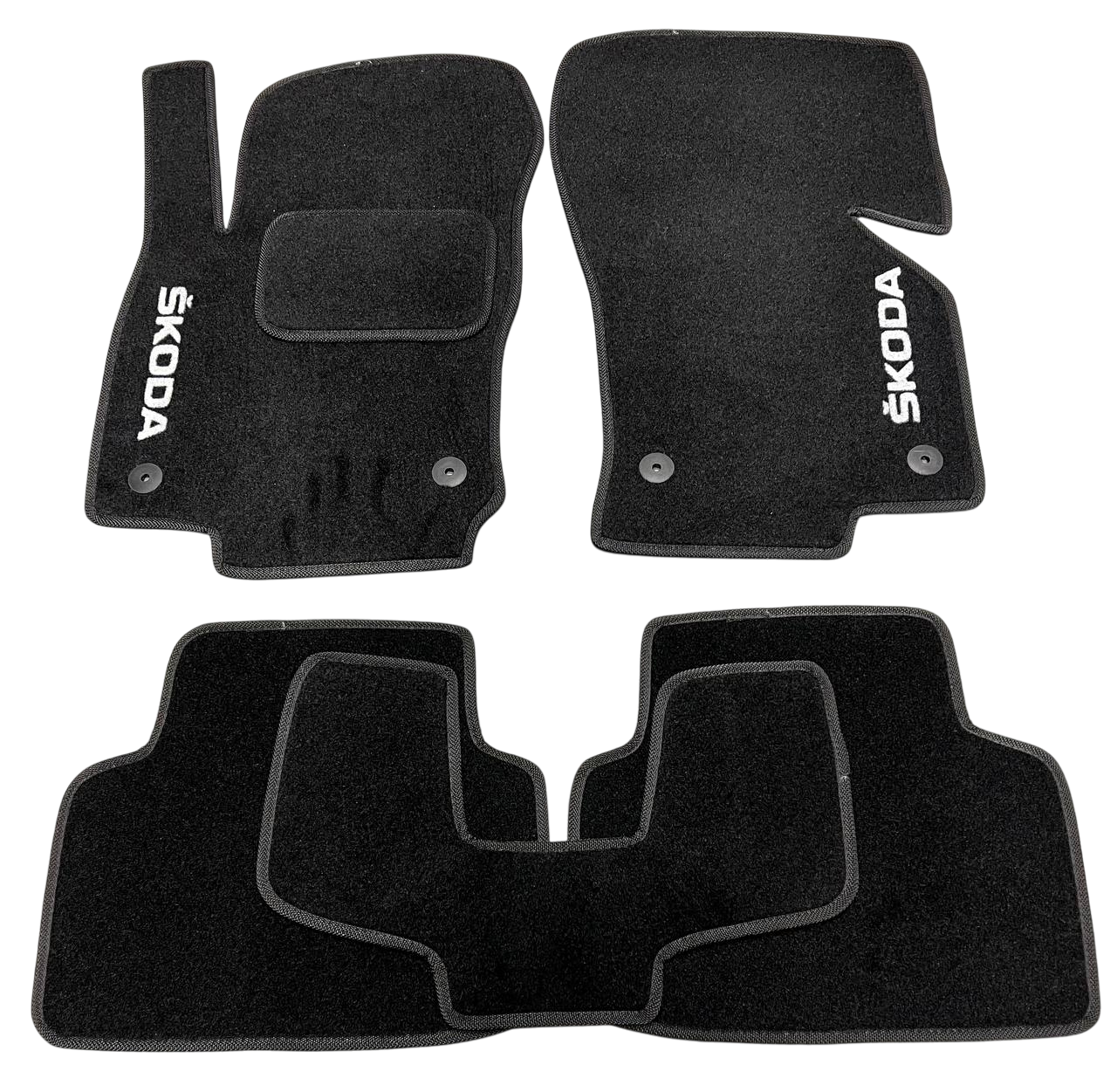 Коврики автомобильные ворсовые AVTO-Gumm для Skoda Octavia A7 2012- 5 шт. Черный (1398312962)