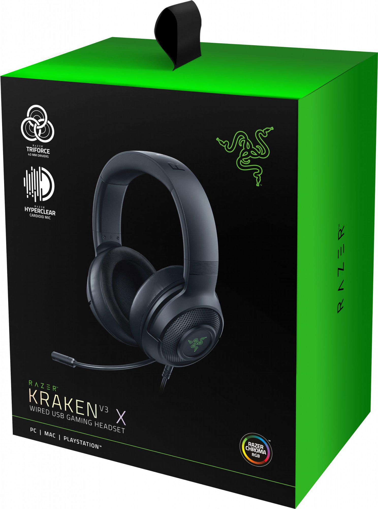 Гарнітура Razer Kraken V3 X Чорний (RZ04-03750100-R3M1) - фото 6