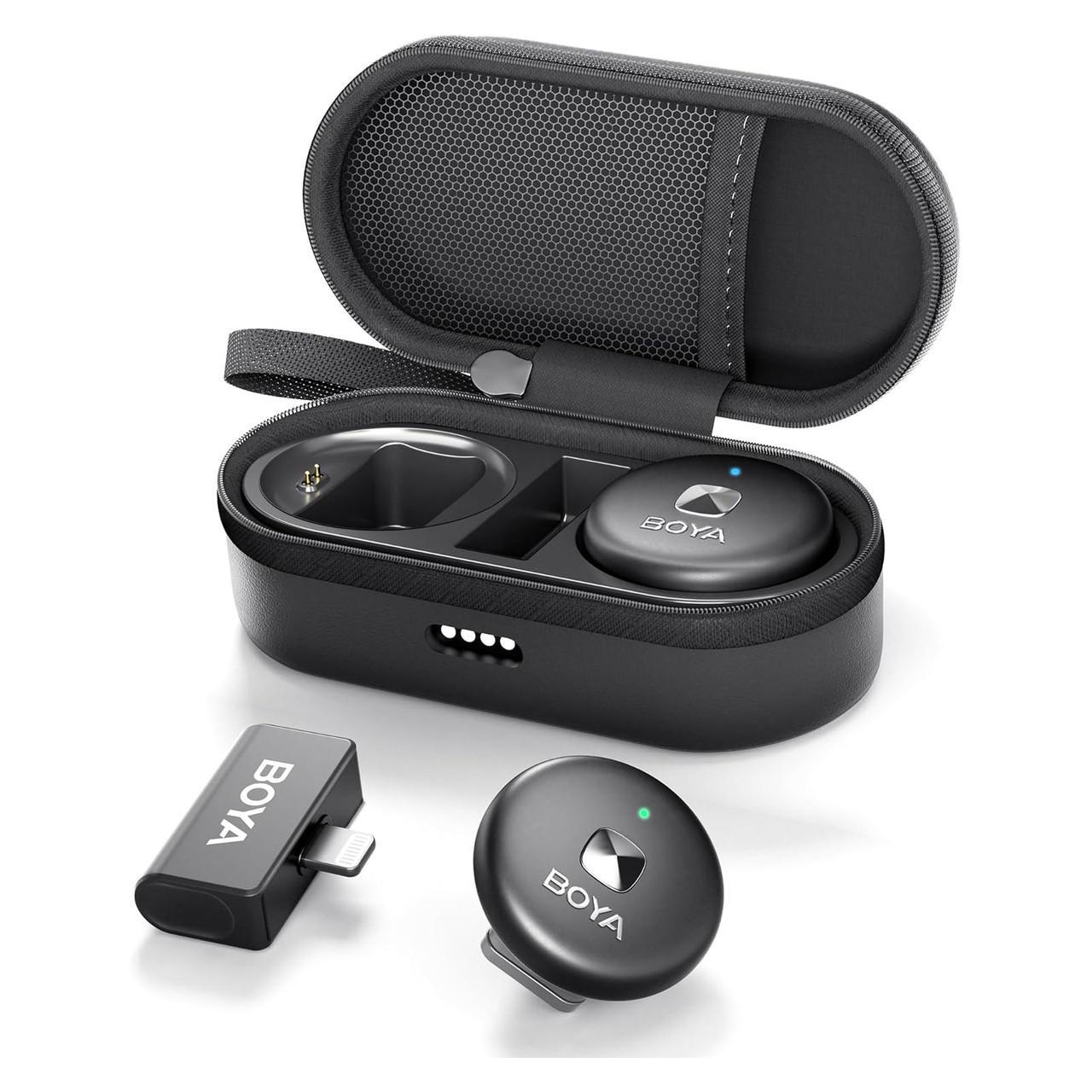 Мікрофон бездротовий подвійний Boya Omic-D Lightning 2,4ГГЦ 50 м (2127779114)