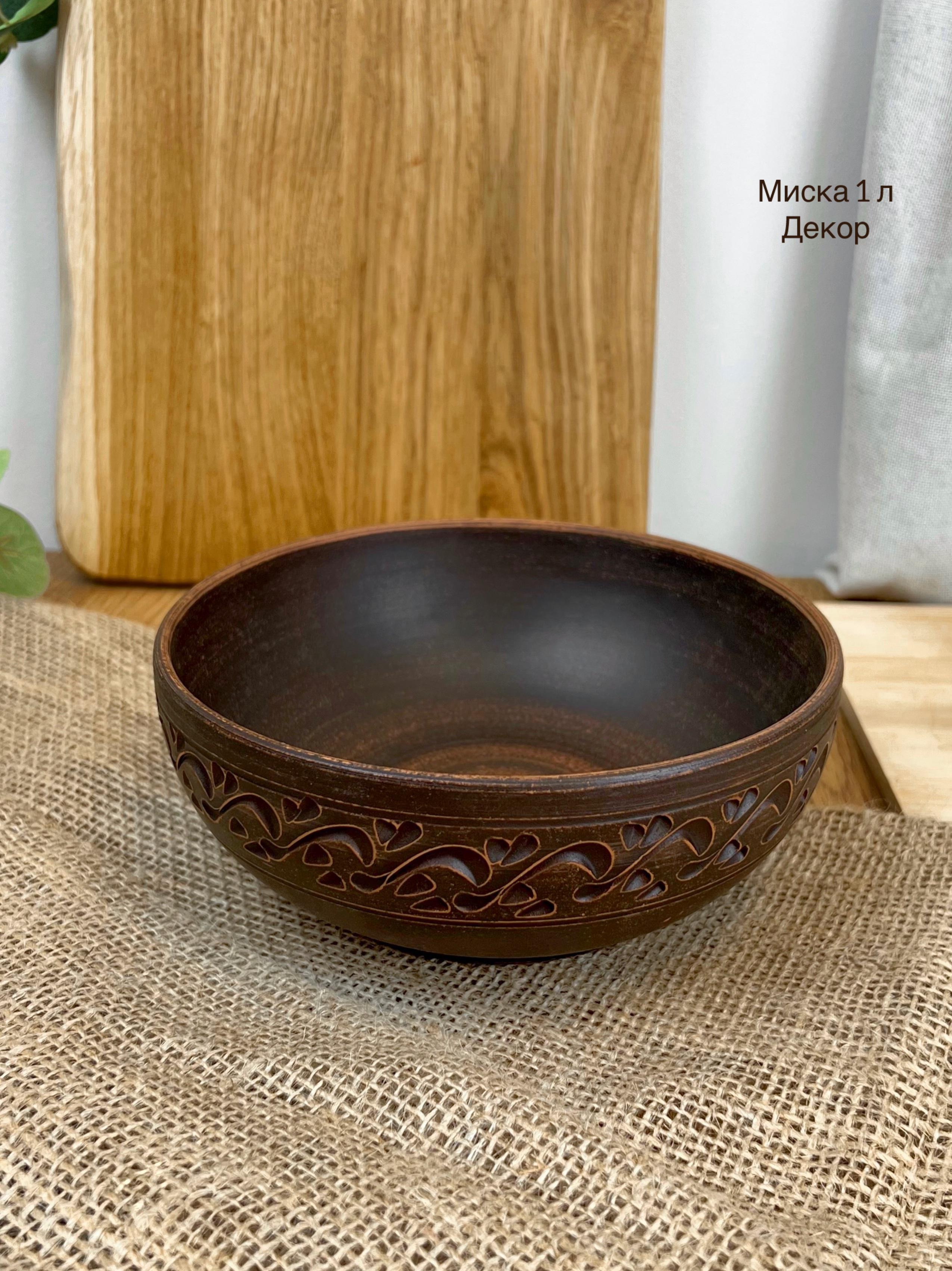 Набор керамической глиняной посуды Рождественский Двенадцать блюд большой декор (3129-4) - фото 12