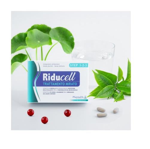 Добавка пищевая для выведения излишней жидкости Riducell Дренаж и борьба с целлюлитом 30 табл. (214707) - фото 2 Добавка пищевая для выведения излишней жидкости Riducell Дренаж и борьба с целлюлитом 30 табл. (214707) - фото 2