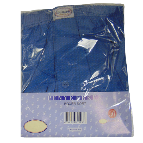 Трусы мужские хлопок Doremi 312-10 2XL Голубой - фото 2
