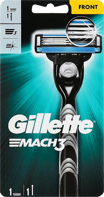 Станок для бритья с сменной кассетой GILLETTE Mach3 (663523423)