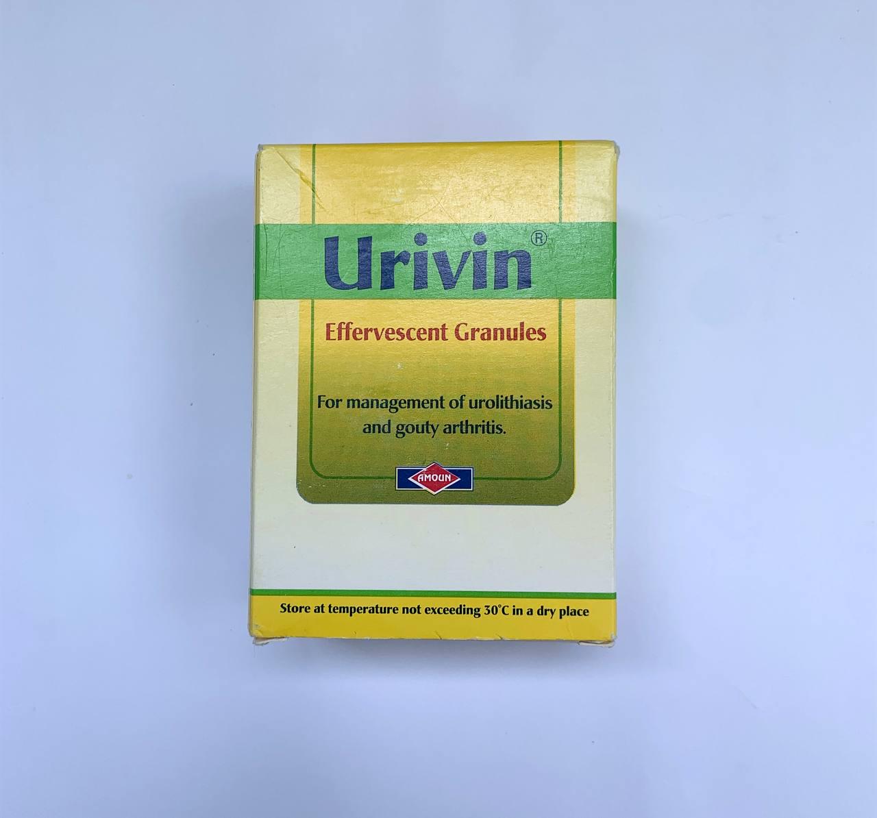 Ліки від подагри Urivin Pharmaceutical 10 пак по 5 г