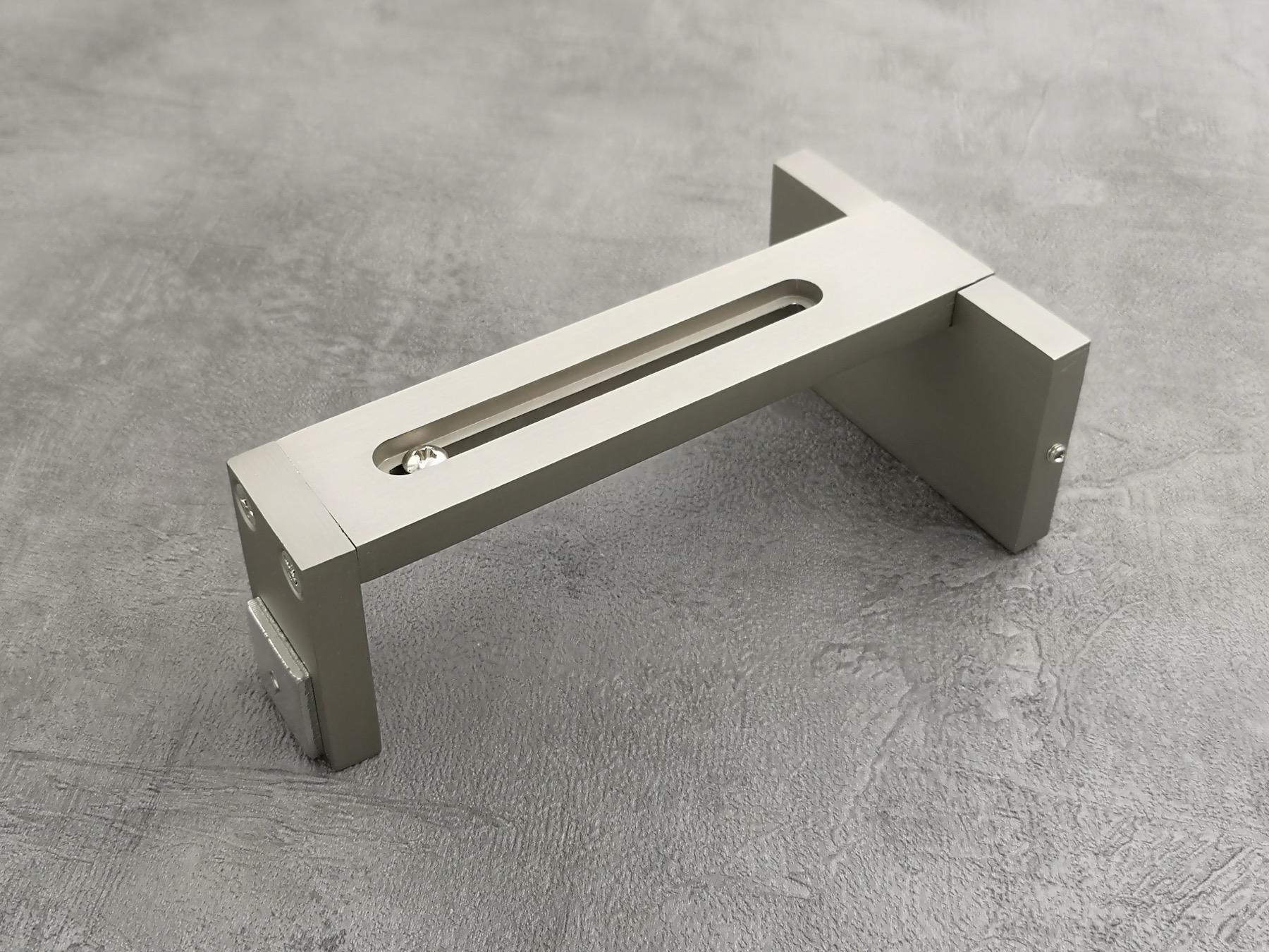 Кронштейн MARCIN DECOR Топлайн 21 см сталь матовая - фото 1 Кронштейн MARCIN DECOR Топлайн 21 см сталь матовая - фото 1