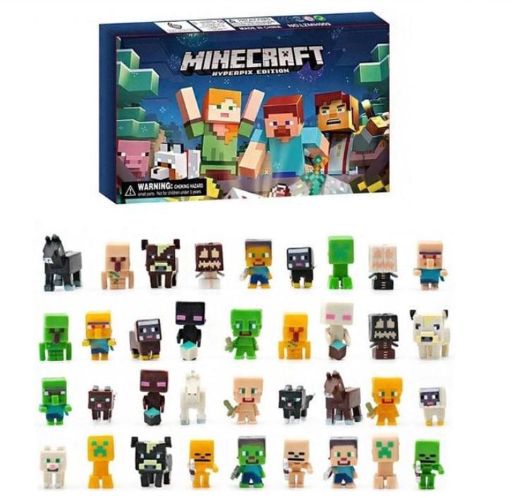 Адвент-календар із фігурками героїв Minecraft 24 дні (29907715)