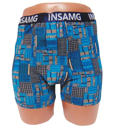 Трусы мужские боксеры Insamg 12011 XL Голубой (2123206491)