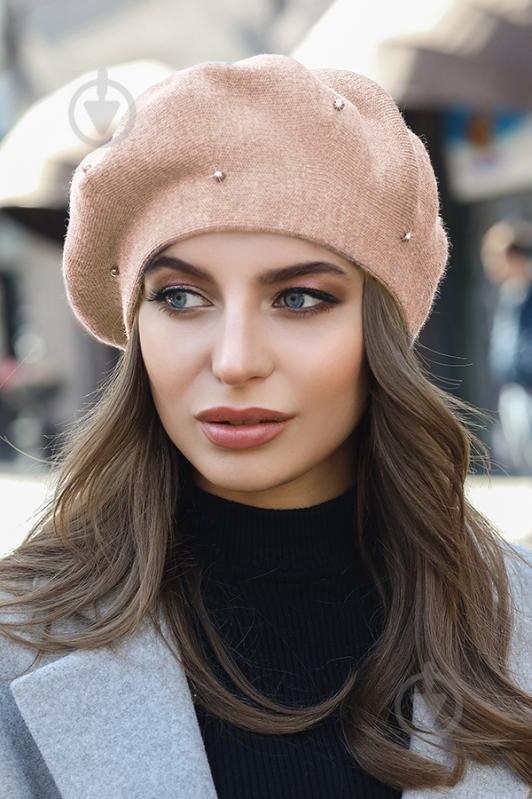 Берет «Алеста» Braxton темная пудра 56-59