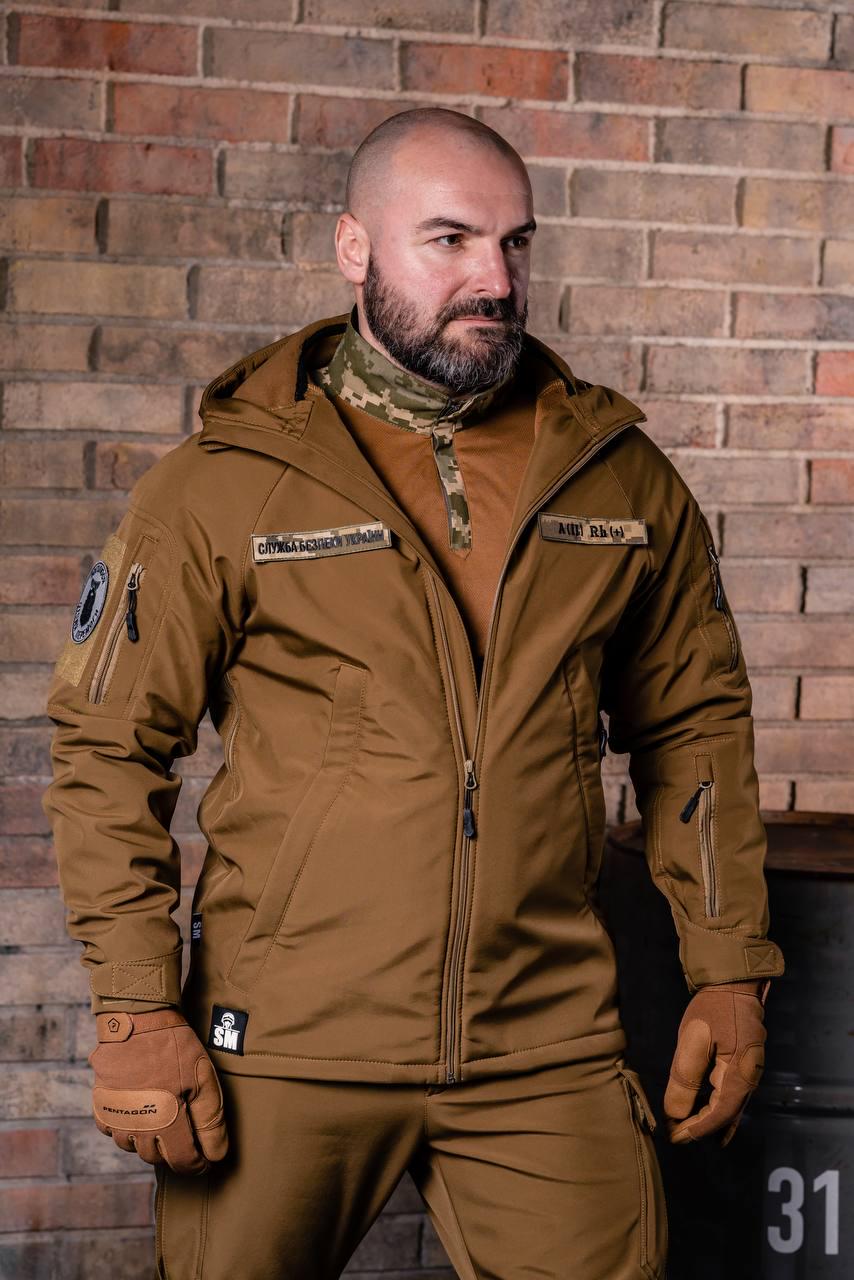 Куртка демісезонна SM Softshell XL Койот (9666868)