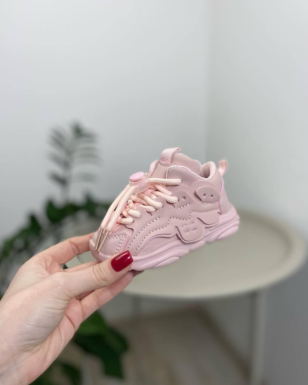 Кроссовки детские р. 18 Розовый (1215) - фото 5