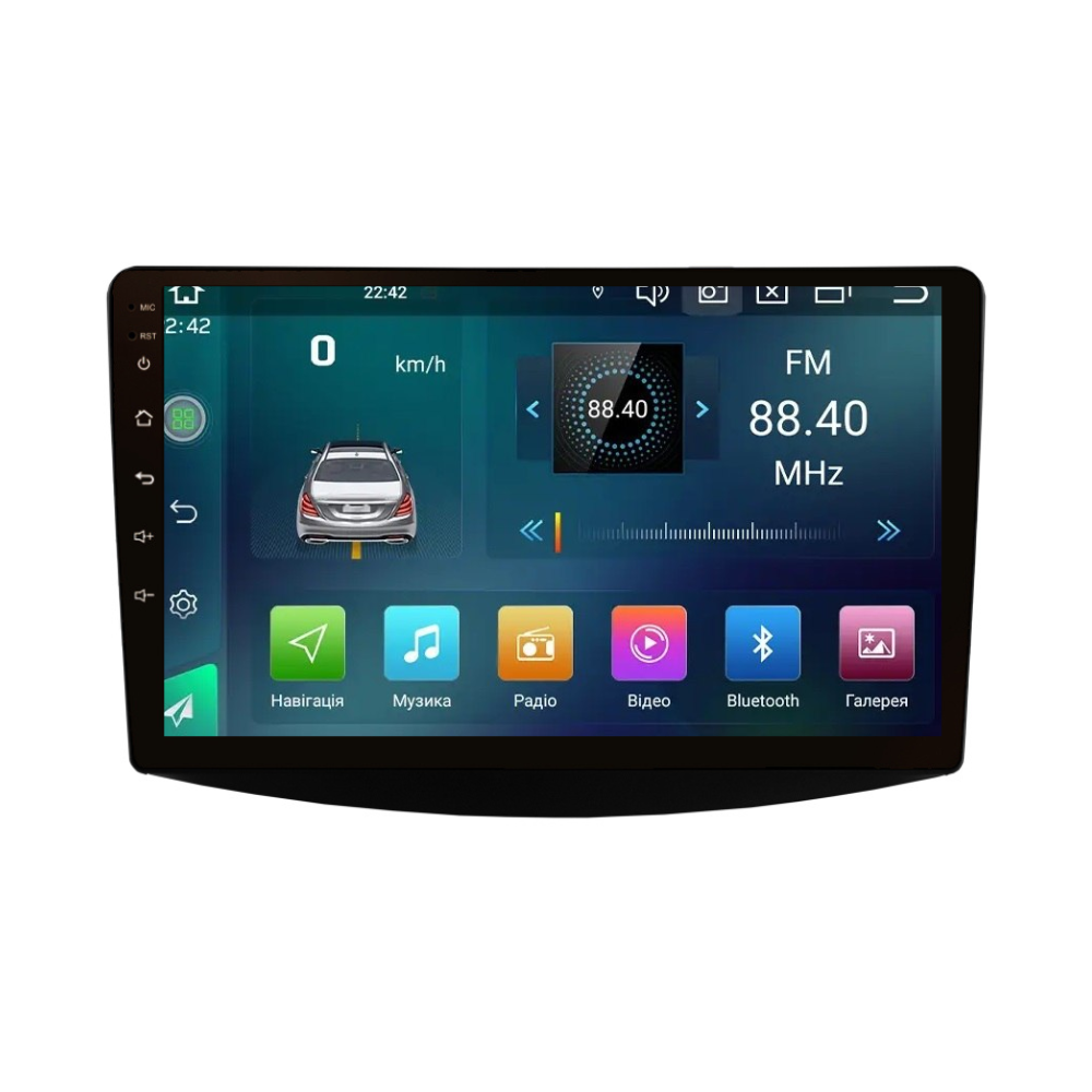 Магнитола штатная CYCLONE C9 CPL Carplay 2/32 GB для Mitsubishi Grandis 2003-2011 г. (AR-81383)