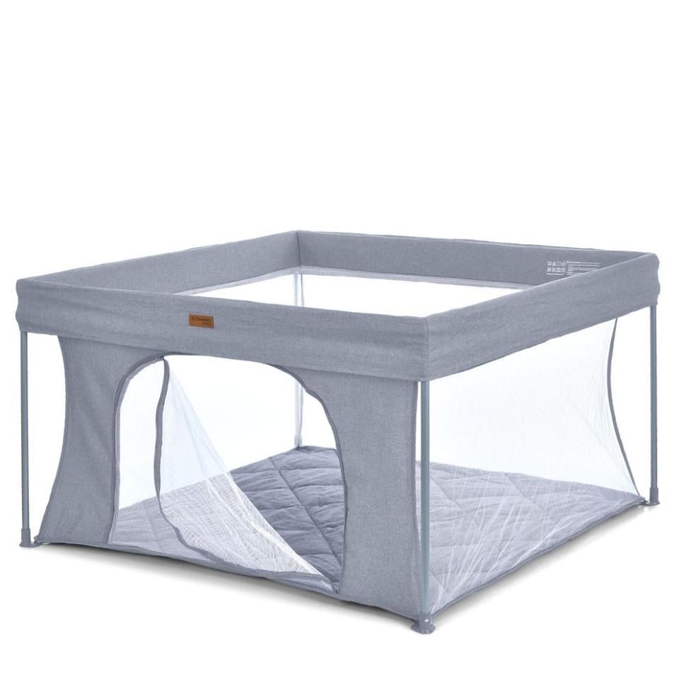 Манеж для дітей El Camino SWIFT 4 ME 1196 127х127х74, 5 см Grey Манеж для дітей El Camino SWIFT 4 ME 1196 127х127х74, 5 см Grey