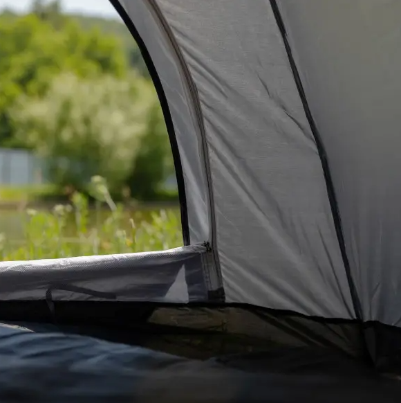 Палатка туристическая двухместная 200х200х140 см Серый (LU-019G) - фото 8