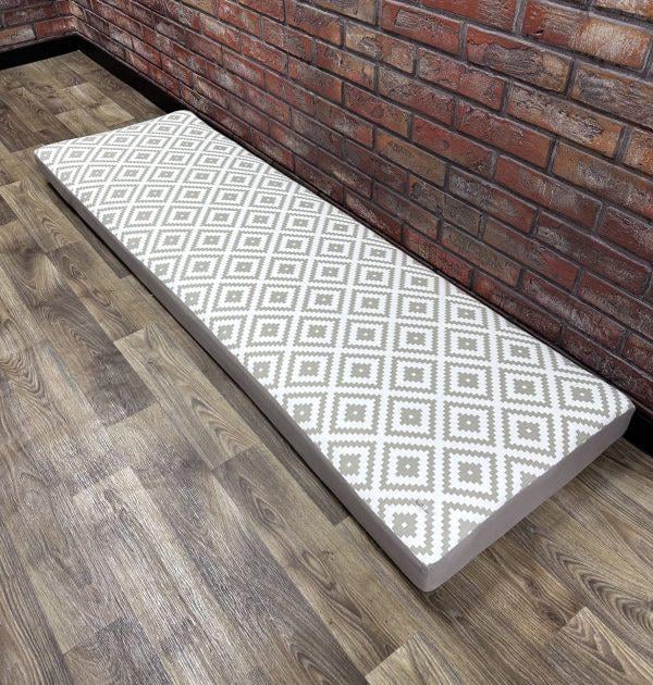 Матрас Comfort Home на подоконники/каркасы/поддоны/садовую мебель 160х40х5 см Facets beige