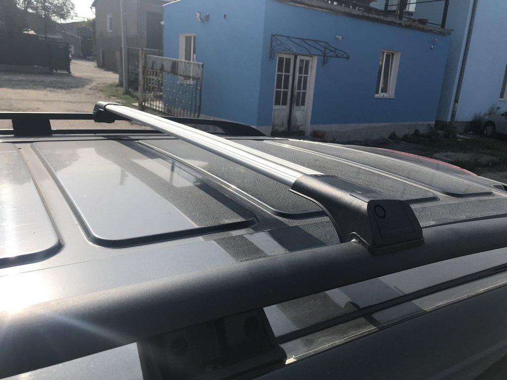 Перемычки на рейлинги без ключа Flybar Черный Erkul для Mercedes Vito W639 2004-2014 гг. алюминий/пластик Черный