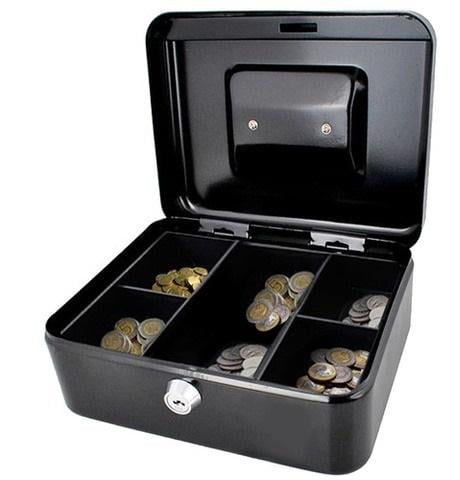 Сейф-каса металевий для грошей/документів для дому та офісу - фото 5