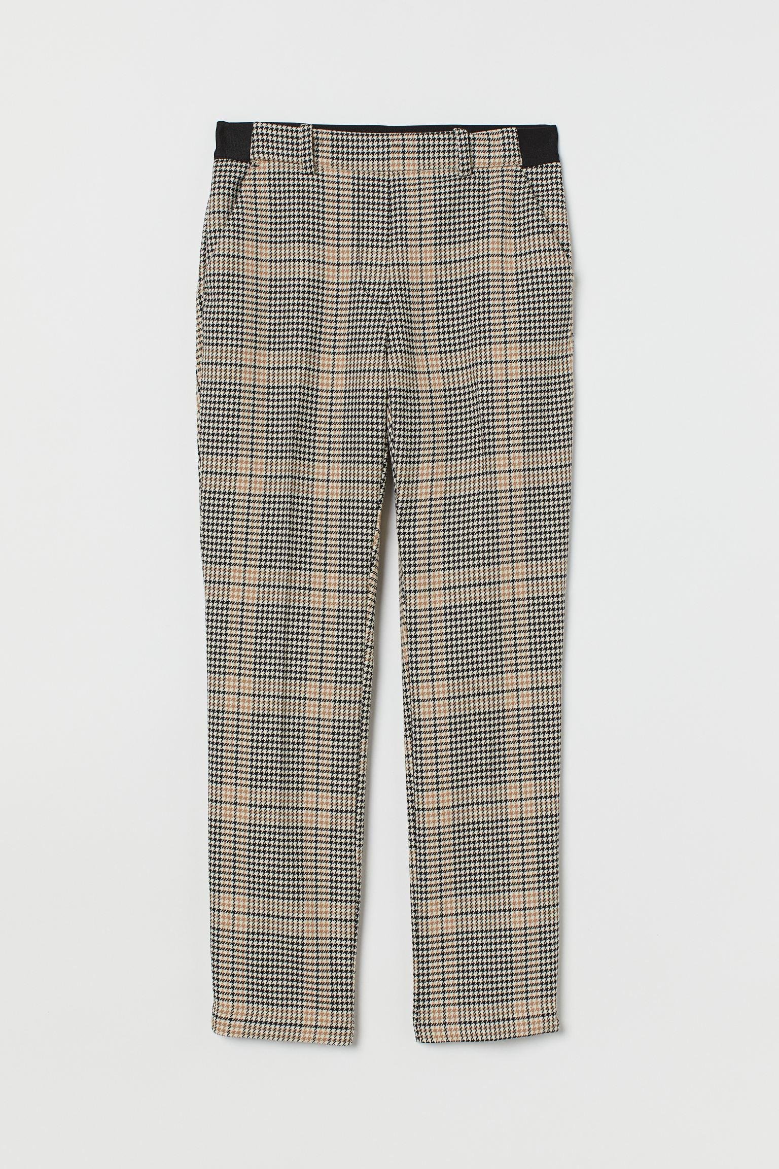 Штани H&M р. 36 Бежево-чорний (SQ211752814)