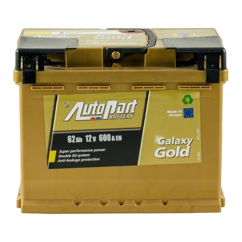 Акумулятор Autopart Galaxy Gold 62 Ah/12V Ca-Ca (ARL062-GG1)