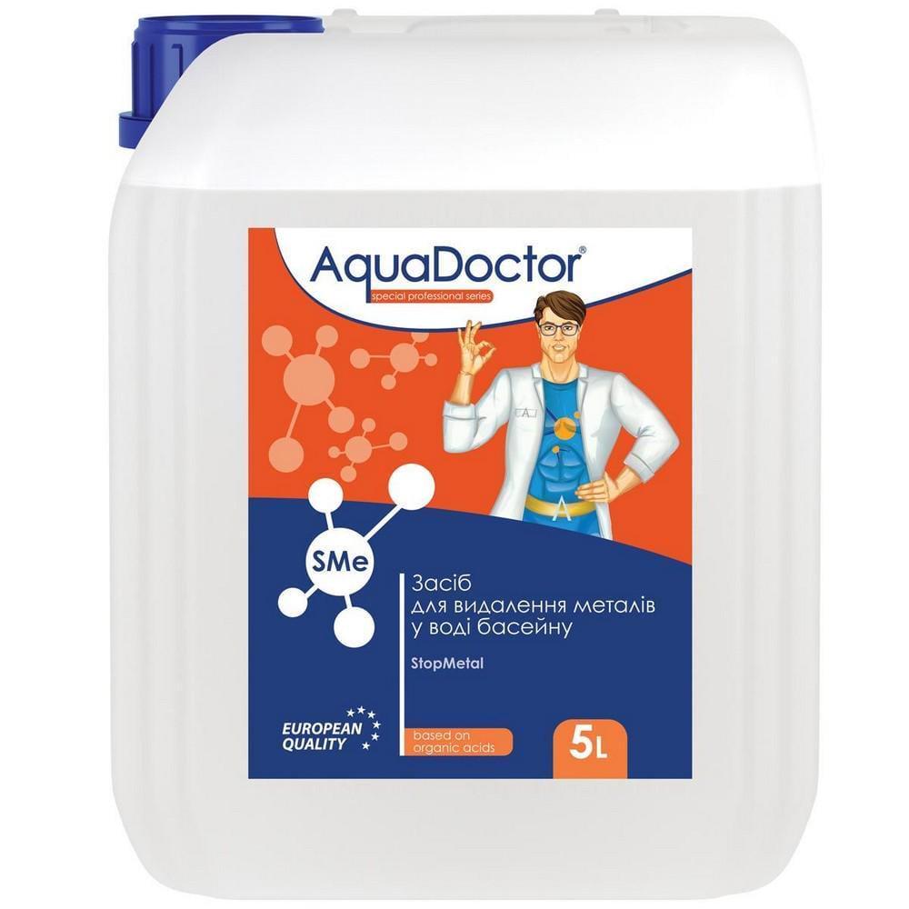 Средство против металлов Aquadoctor SMe Stopmetal 5 л - фото 1 Средство против металлов Aquadoctor SMe Stopmetal 5 л - фото 1
