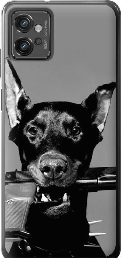 Чохол на Motorola G32 Доберман (2745u-2845-42517)