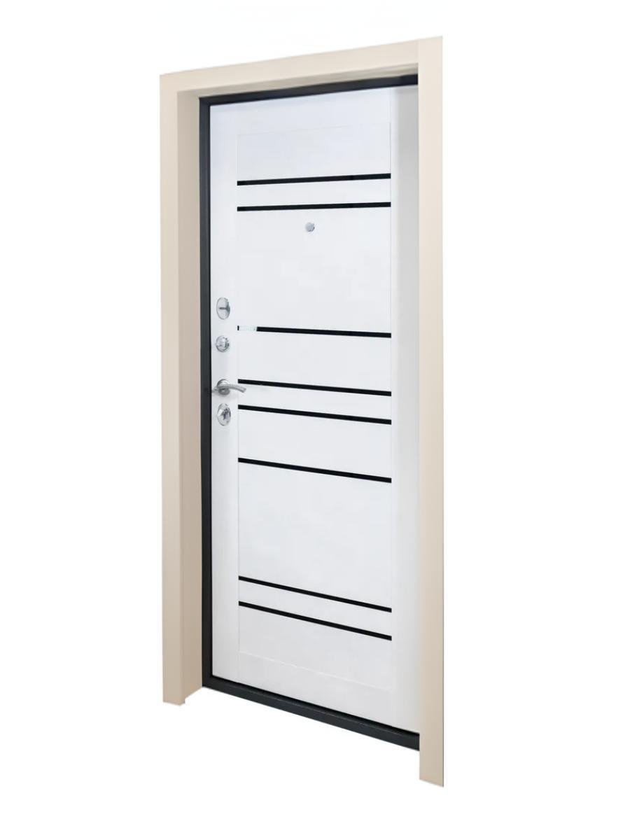 Комплект відкосів для дверей SIMBUD Sens 100 мм RAL1015 Бежевий глянцевий (6385767)