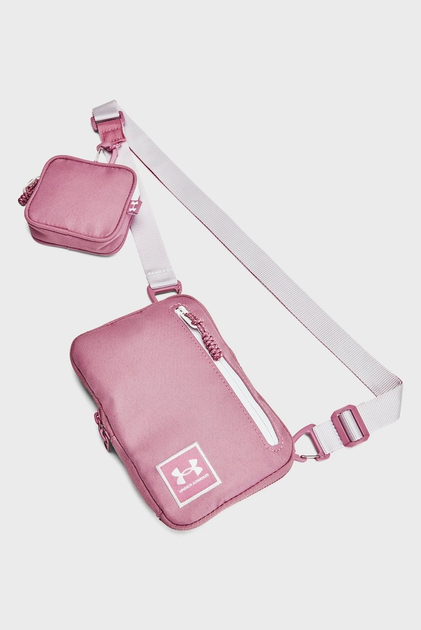 Спортивная сумка на пояс Under Armour Loudon Crossbody SM 1L 18х12х1,5 см Розовый (1376465-697)