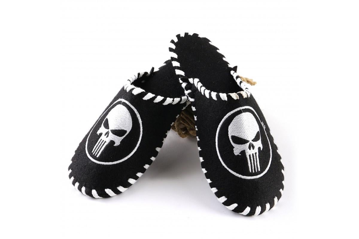 Тапочки войлочные Luxyart с вышивкой Кратель р. 42-45 (GA-21)