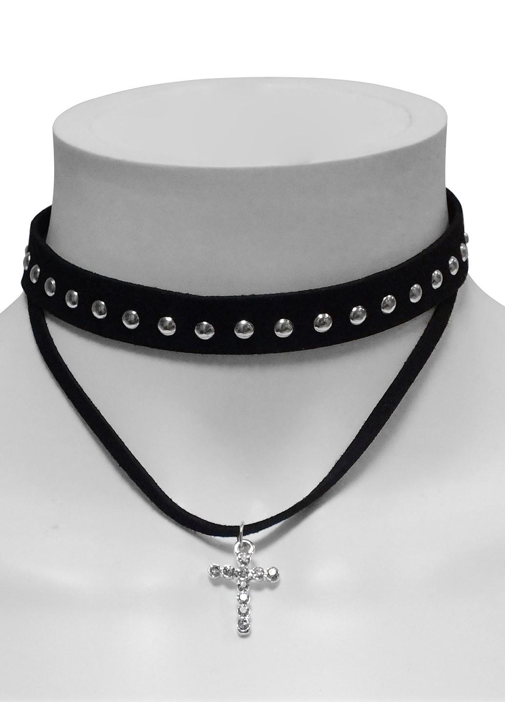 Чокер с крестом (18-622)