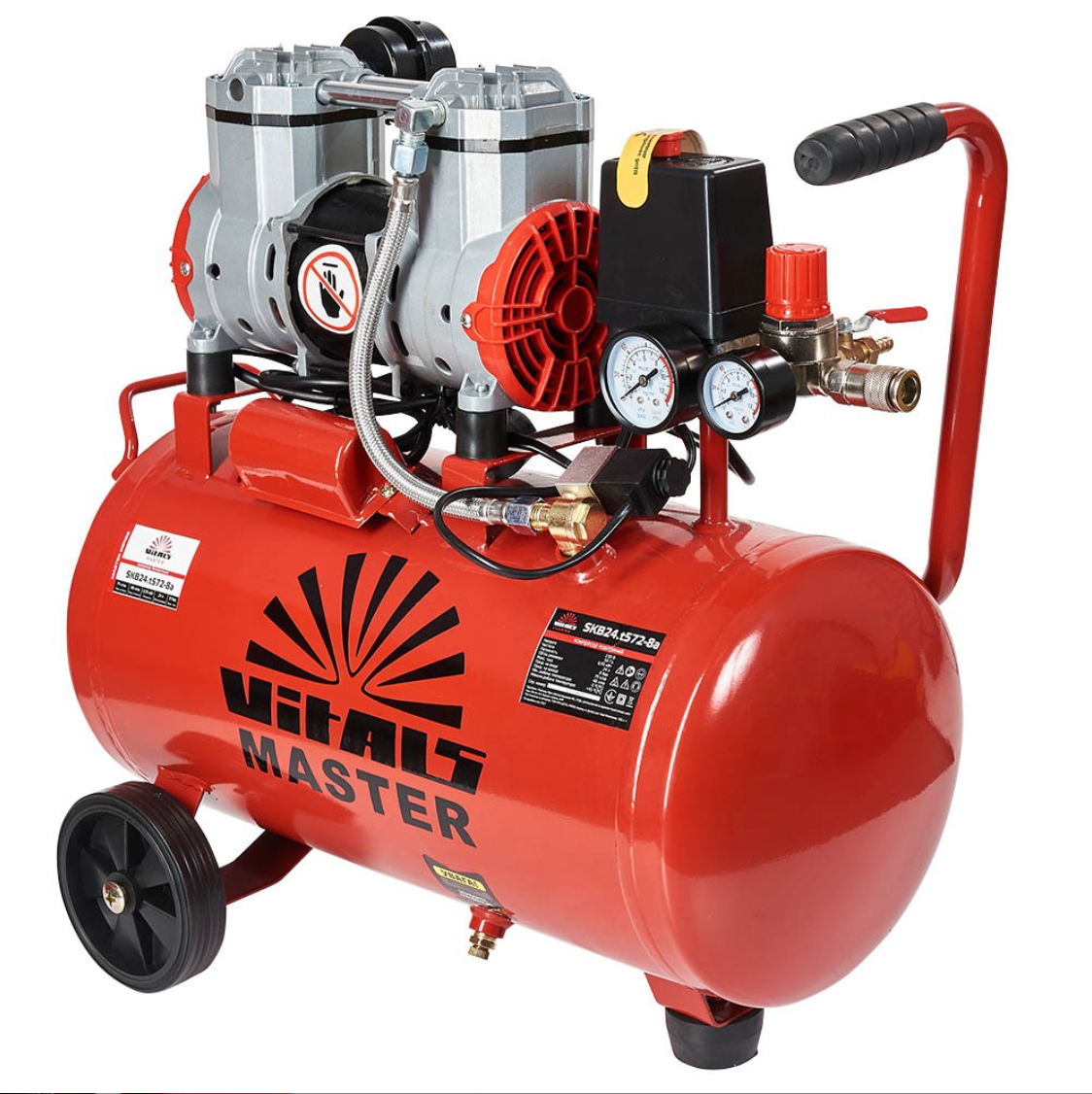 Компресор безмасляний Vitals Master SKB24.t572-8a (163008) - фото 4 Компресор безмасляний Vitals Master SKB24.t572-8a (163008) - фото 4