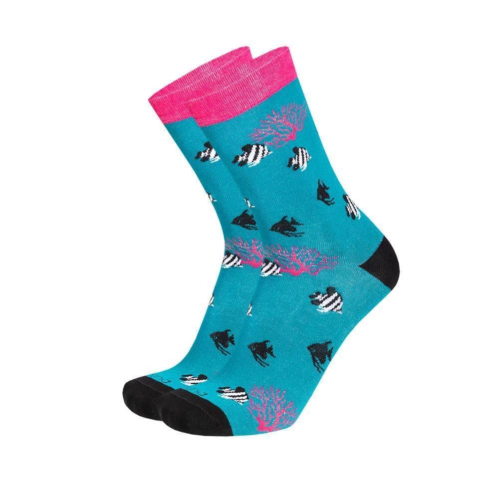 Носки женские демисезонные Дюна 5625 р. 21-23 Морская волна