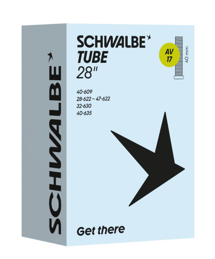 Камера для велосипеда Schwalbe AV17 40 мм 28"/28/47-622/635 (TUB-12-21)