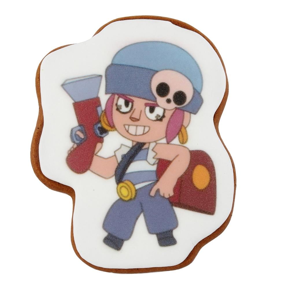 Пряник із принтом Крафт Печиво Brawl Stars Пенні 45 г