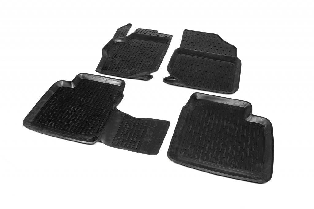 Автоковрики Niken для Citroen C-Elysee 2012-г. 4 шт. Черный (1238756210)