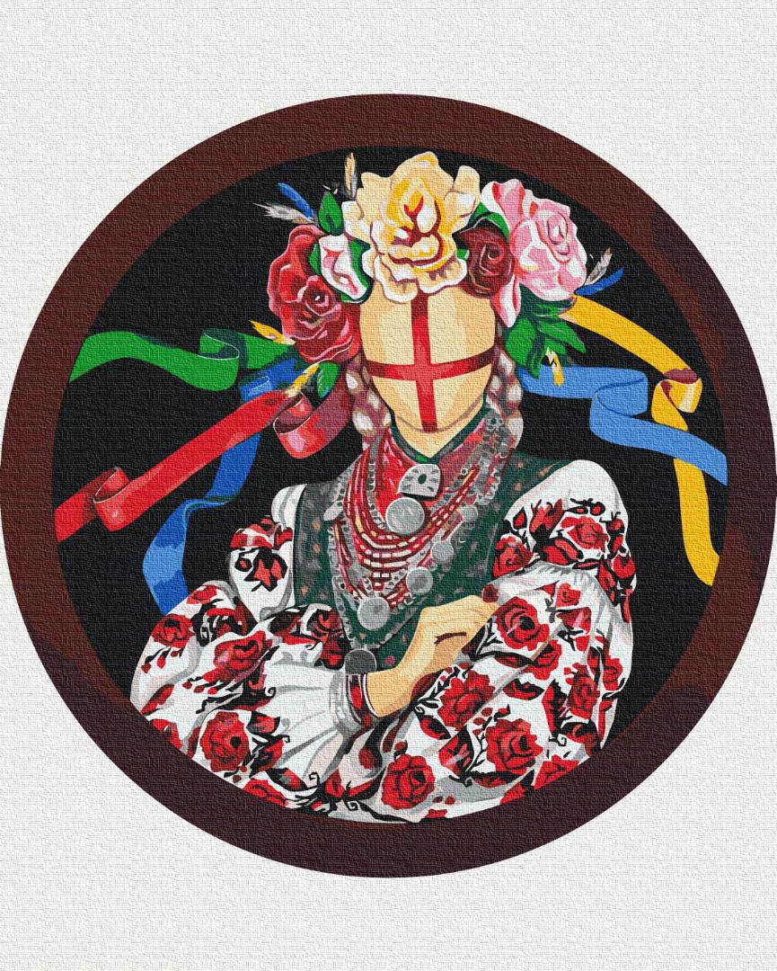 Картина по номерам Brushme Полтавочка 40x40 см (RC00036) Картина по номерам Brushme Полтавочка 40x40 см (RC00036)