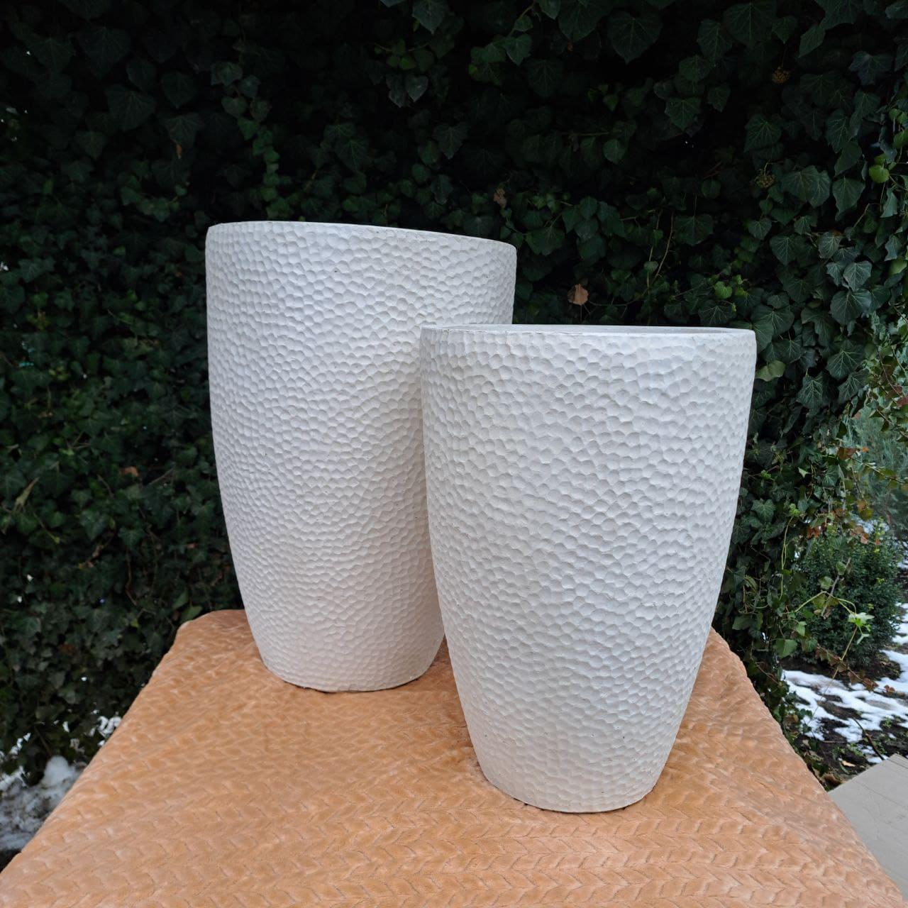 Набор кашпо Engard Нейс 35x35x50/43x43x61 см Белый - фото 6 Набор кашпо Engard Нейс 35x35x50/43x43x61 см Белый - фото 6